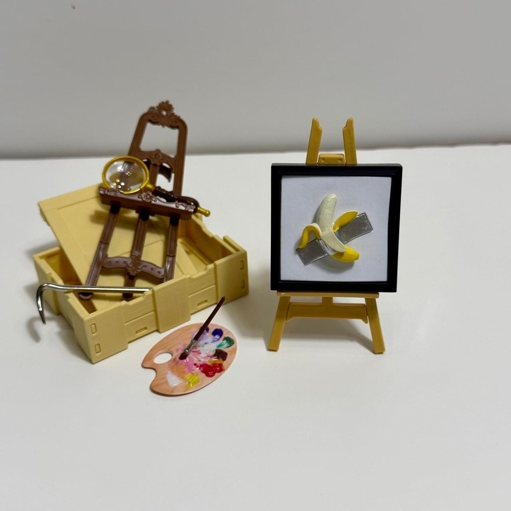 Mini Masterpieces The Comedian Banana Duct Tape Miniature Famous Artwork Bundle